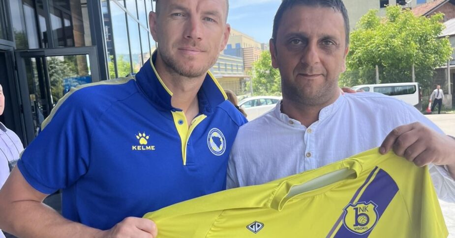 Edin Džeko, Mirza Laletović