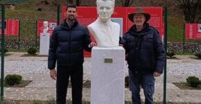 Novak Đoković, Semir Osmanagić. Park Ravne Visoko